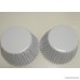 White Foil Metallic Muffin Cupcake Liners Paper case Baking Cups 300 pcs Standard Size - B0731N1S7Q